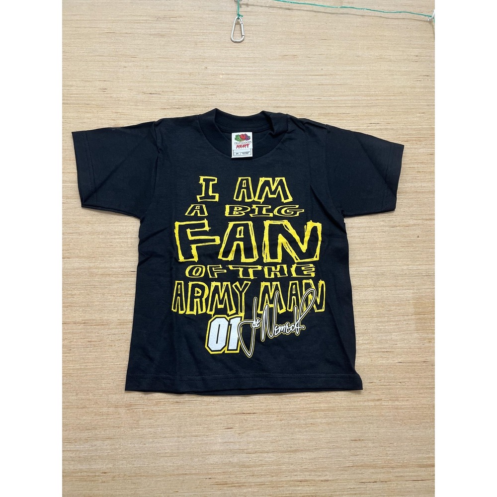 U.S. Army Racing Nascar Shirt Youth 2/4 Black Go Joe‎ Military Fan Graphic Tee